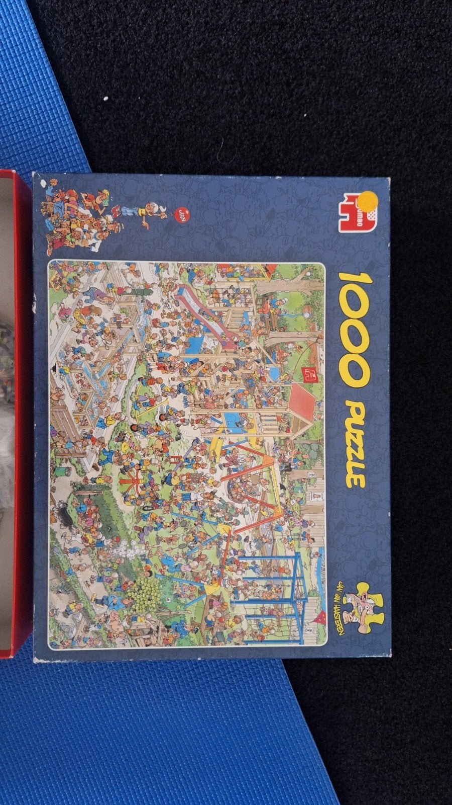 Jan van Haasteren 1000 stukjes puzzel - De Speeltuin, Ophalen of Verzenden, 500 t/m 1500 stukjes, Zo goed als nieuw, Legpuzzel