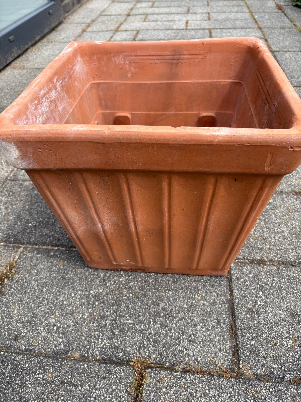 Terracotta pot, Ophalen, Steen, Minder dan 60 cm, Vierkant