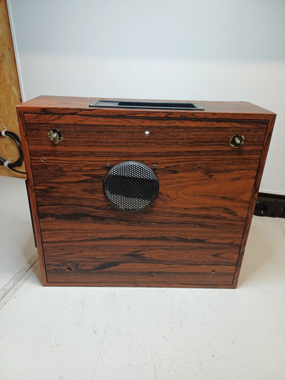 Houten ombouw kast voor Sony TC-252W bandrecorder, Ophalen of Verzenden, Onderdeel