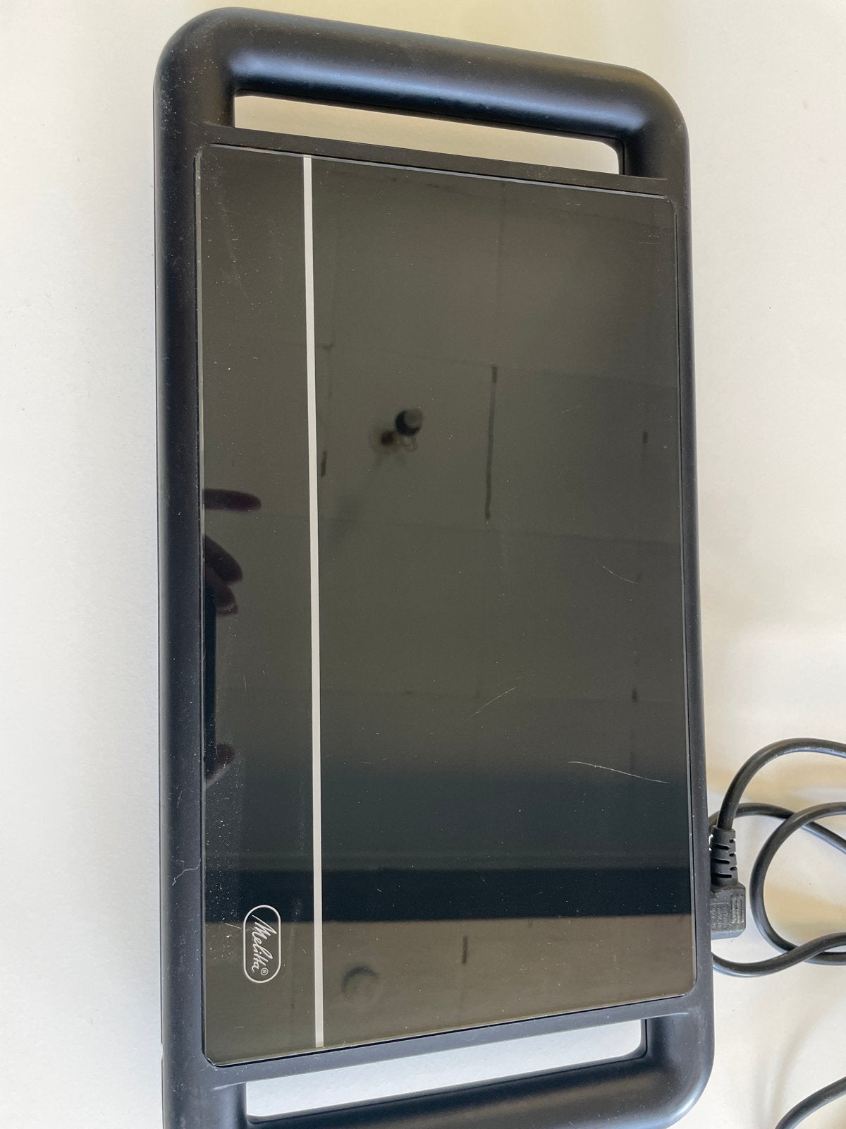Melita Warmhoudplaat 850W - Zwart, Ophalen of Verzenden, Gebruikt