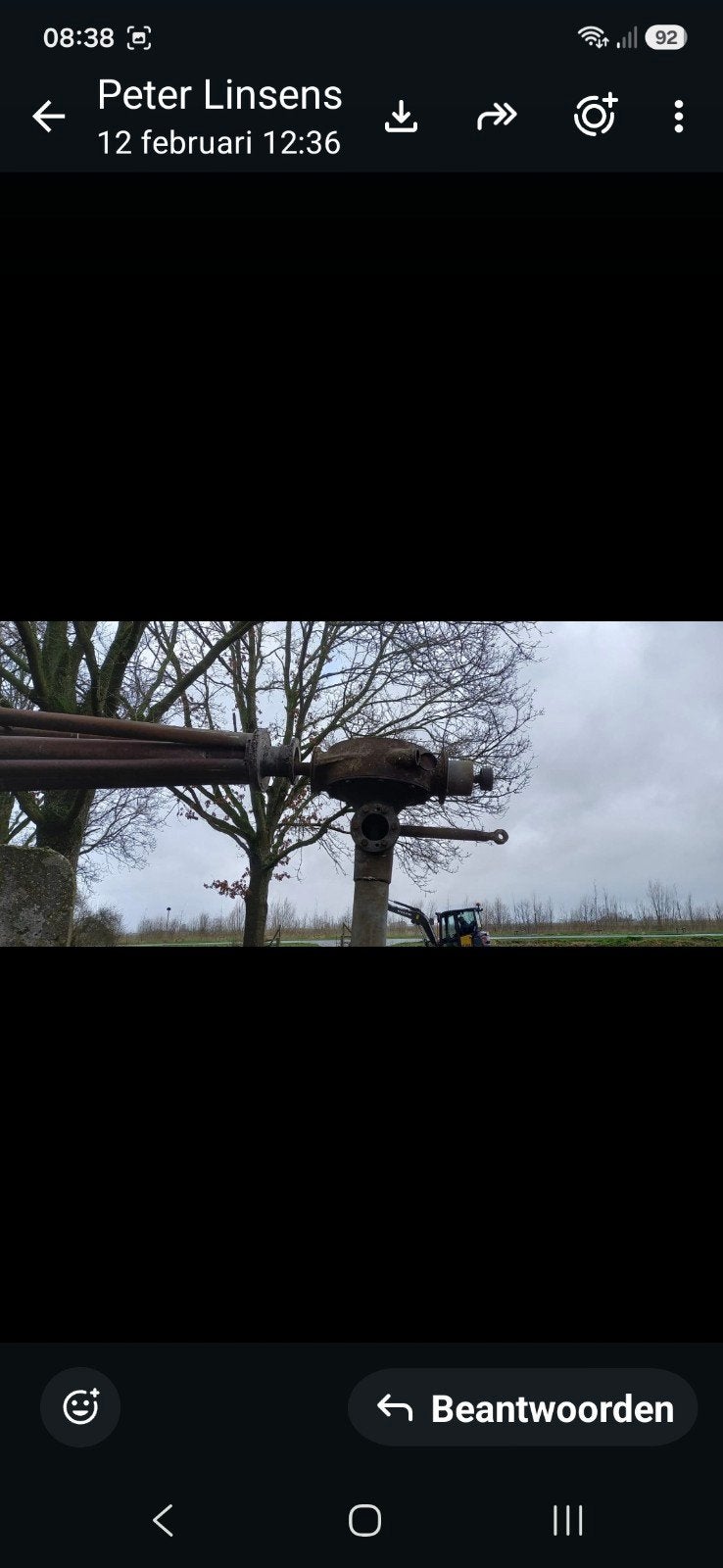 Bosman molen, Ophalen