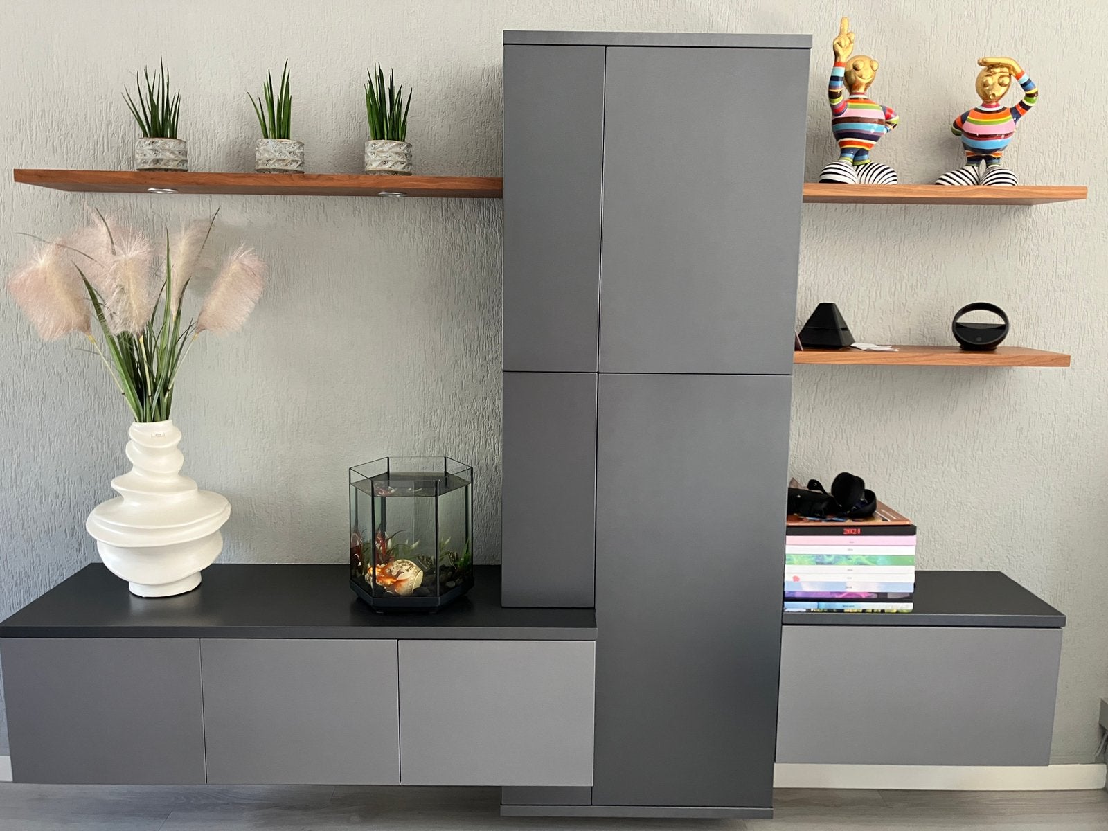 Hang wandmeubel, Huis en Inrichting, Kasten | Wandmeubels, Ophalen, Overige materialen, 150 tot 200 cm, 25 tot 50 cm