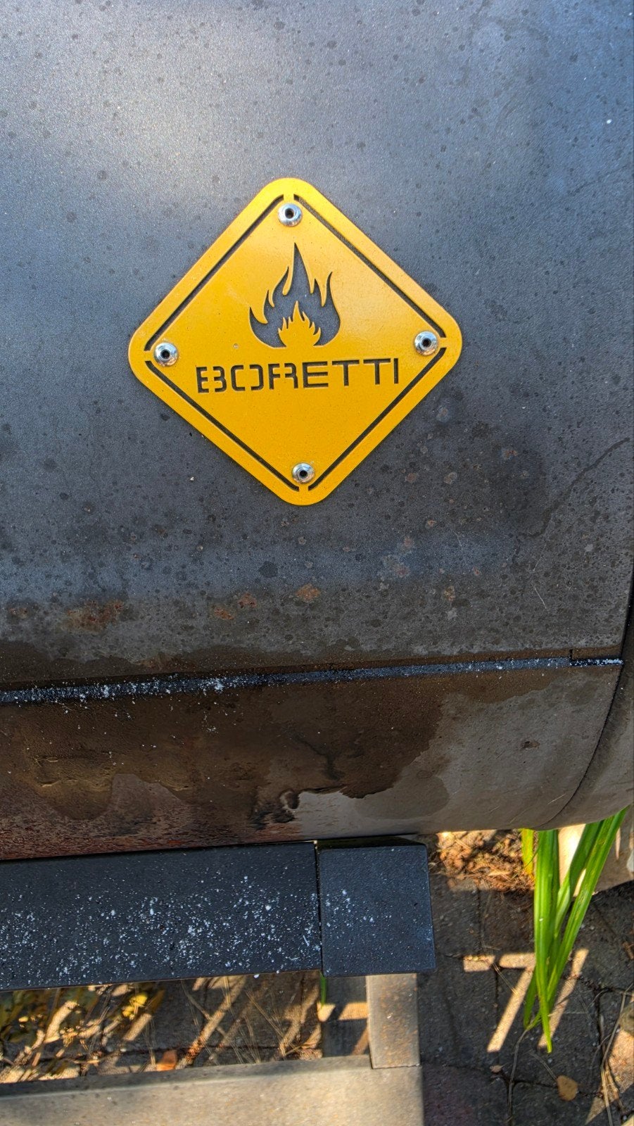 BORETTI BBQ, Ophalen, Gebruikt