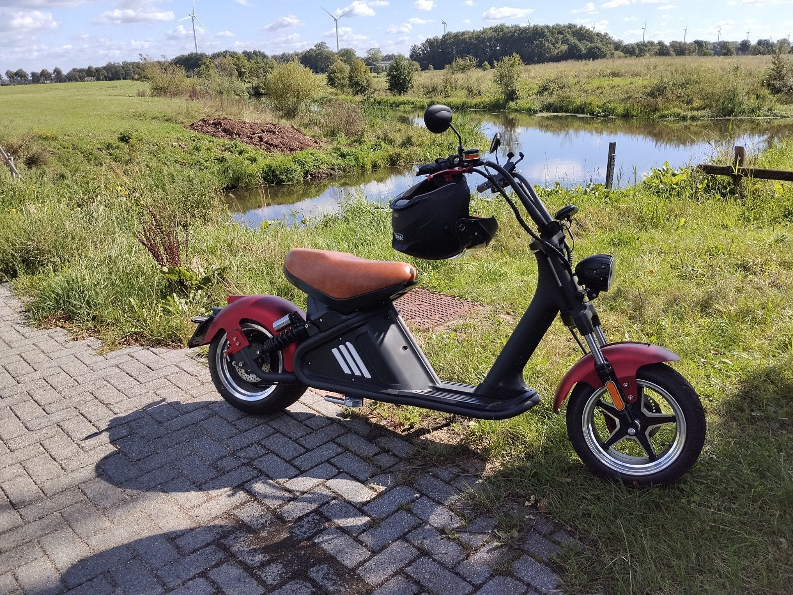 Mangosteen M2 Elektrische Scooter - nieuw, Fietsen en Brommers, Ophalen, Zo goed als nieuw, Elektrisch, Overige merken