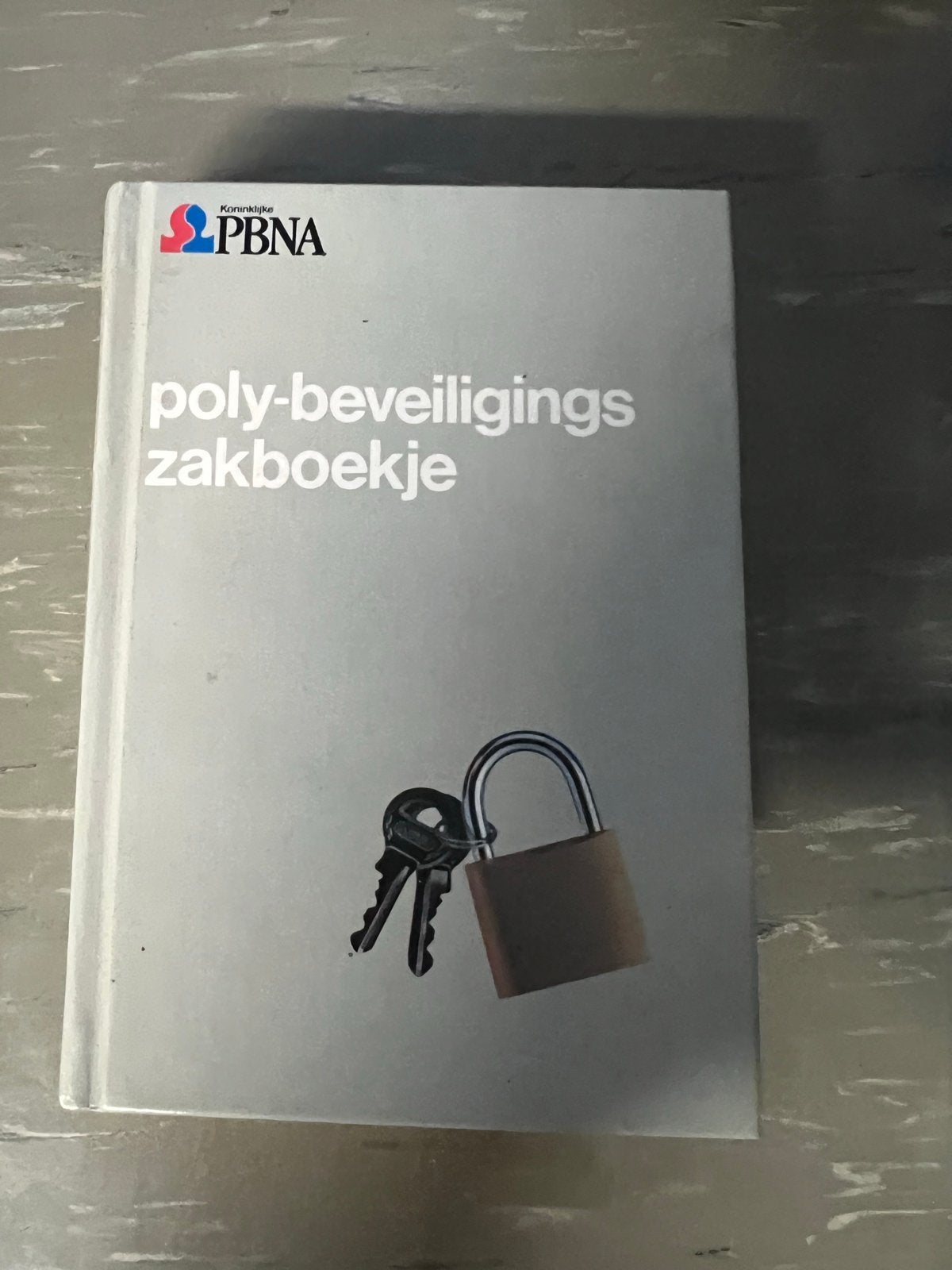 Poly-Beveiligings Zakboekje - PBNA, Ophalen of Verzenden, Zo goed als nieuw