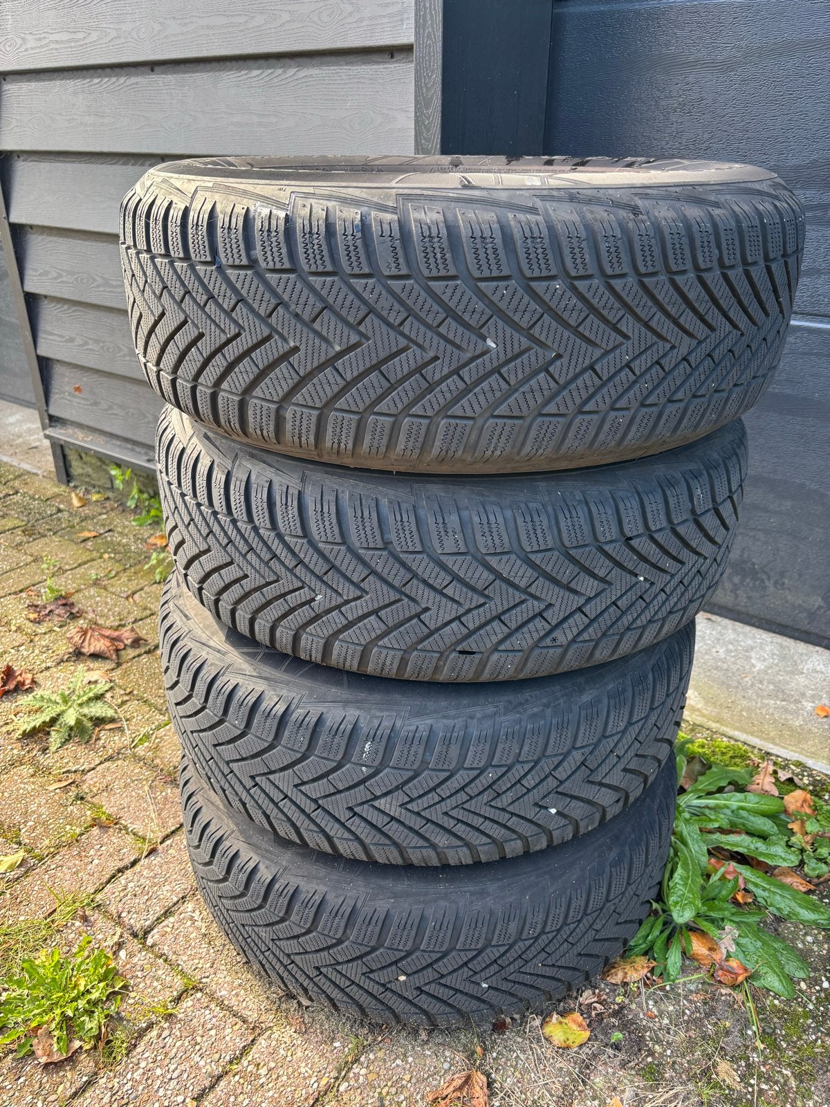Vredestein Wintrac Winterbanden 215/65 R16, Auto diversen, Ophalen, Gebruikt