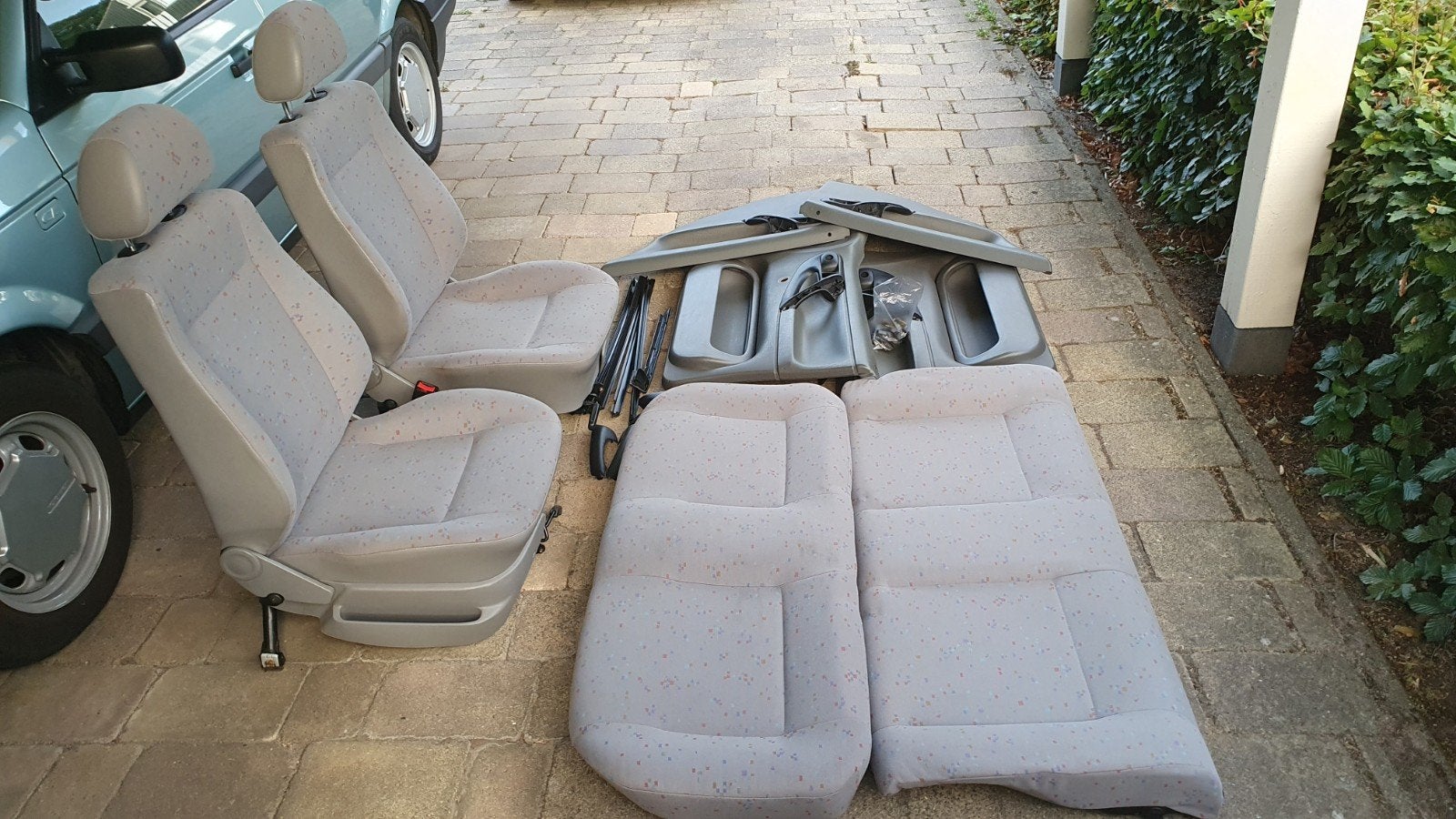 Interieur VW Polo 6N flanelgrijs nette staat, Auto-onderdelen, Interieur en Bekleding, Ophalen, Gebruikt, Volkswagen
