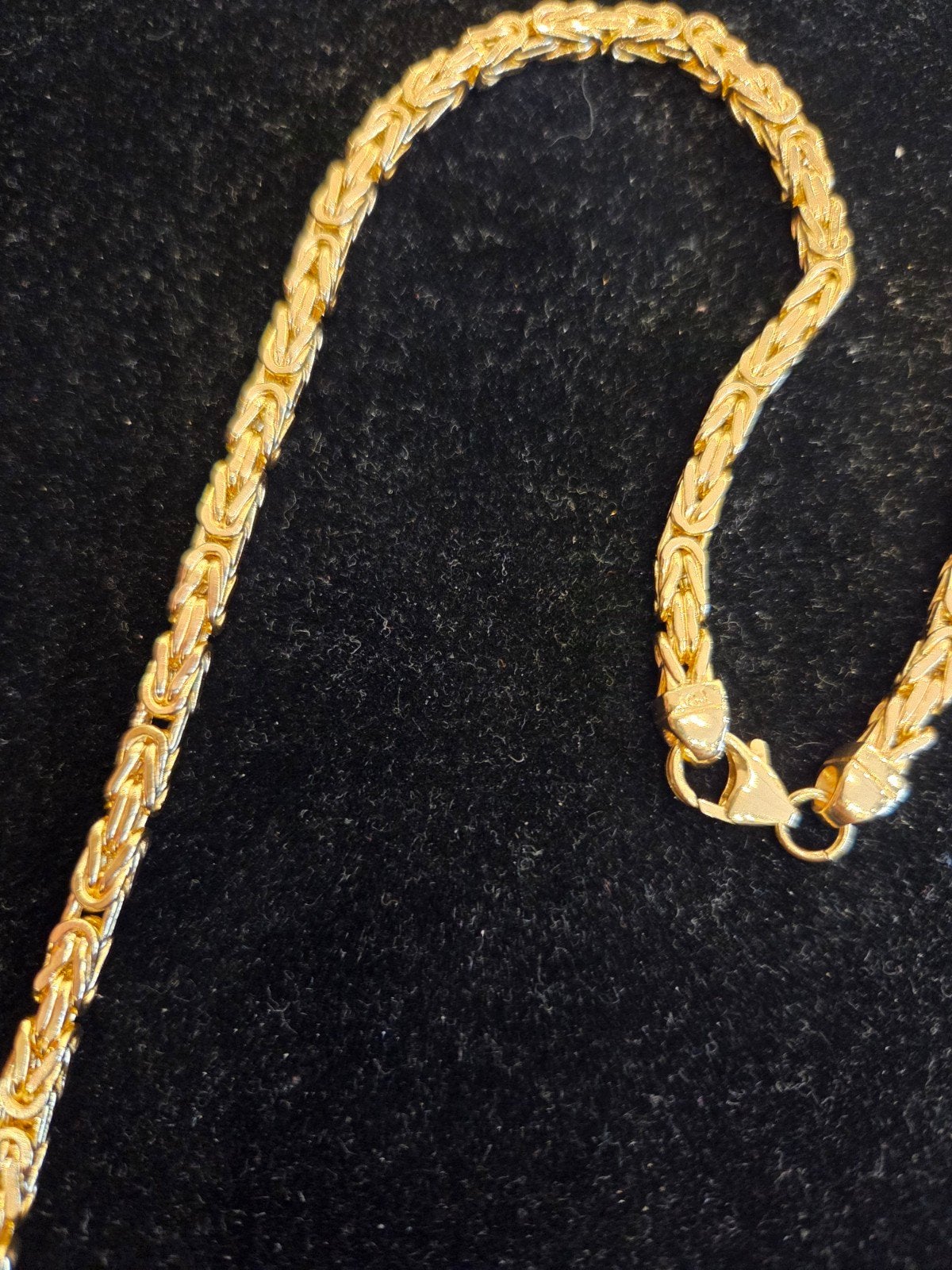 14 k gouden koningsketting 33,3 gram 60 cm, Ophalen of Verzenden, Nieuw, Goud, Goud