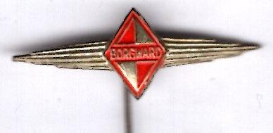 BORGWARD zilverkleurig auto speldje ( A_117 ), Verzamelen, Speldjes, Pins en Buttons, Verzenden, Zo goed als nieuw, Transport