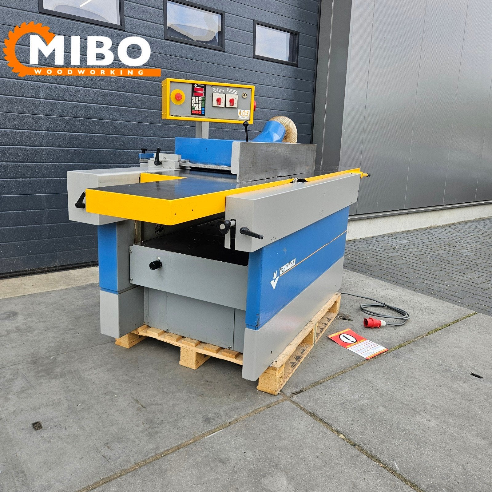 Vertongen schaafbank 630mm vlakbank vandikte *** Cnc, Ophalen of Verzenden, Zo goed als nieuw, Elektrisch