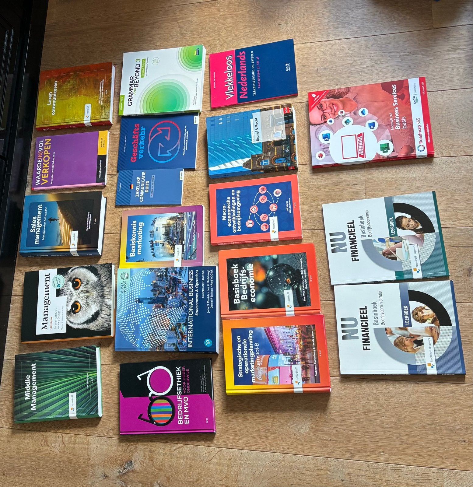Diverse studieboeken HBO/WO - Management, Economie, Talen, Boeken, Ophalen, Gamma, Zo goed als nieuw, HBO