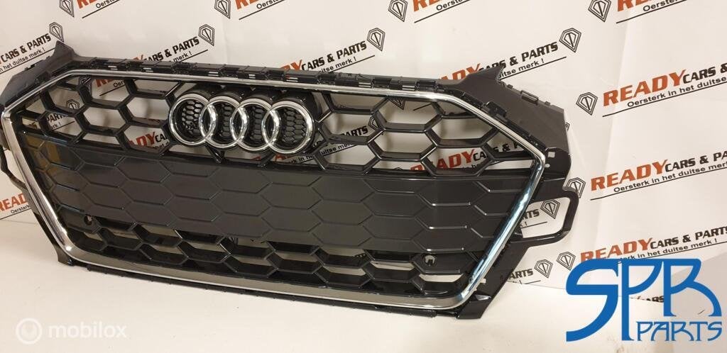 AUDI A4 8W B9 LIFT FACELIFT S-LINE GRILL Grille DARK CHROOM, Auto-onderdelen, Audi, Nieuw, Audi, Ophalen of Verzenden