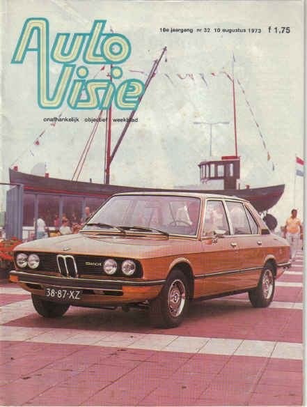 Autovisie 32 1973 : Puma 1600 GT - Mercedes - Opel Kadett, Ophalen of Verzenden, Gelezen, Algemeen