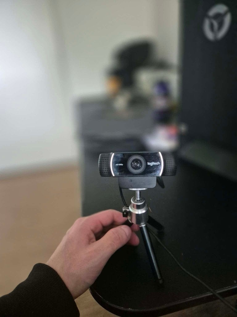 logitech c922 pro webcam, Computers en Software, Ophalen of Verzenden, Zo goed als nieuw, Bedraad, Logitec
