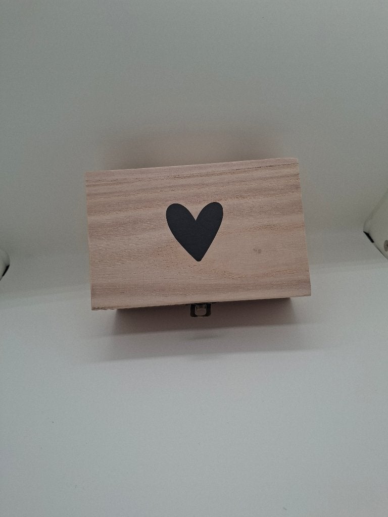 Zwangerschap aankondigen met een kistje, Ophalen of Verzenden, Nieuw, Feestartikel, Geboorte of Huwelijk
