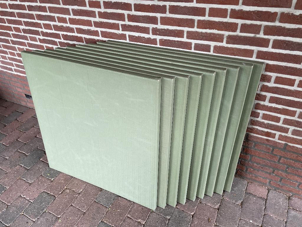 Judomatten, judo matten judomat judo mat 1 x 1 meter en 4 cm, Groter dan maat XL, Ophalen, Gebruikt, Judo