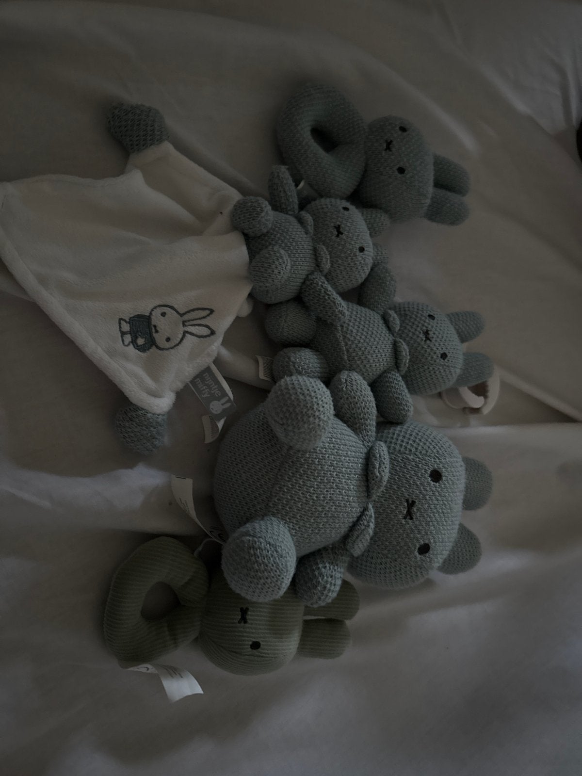 Nijntje set voor kinderwagen en baby, Ophalen of Verzenden, Zo goed als nieuw, Rammelaar