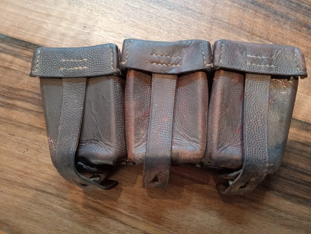 k98 munitie tasje bruin, Ophalen of Verzenden, Landmacht, Duitsland, Overige typen