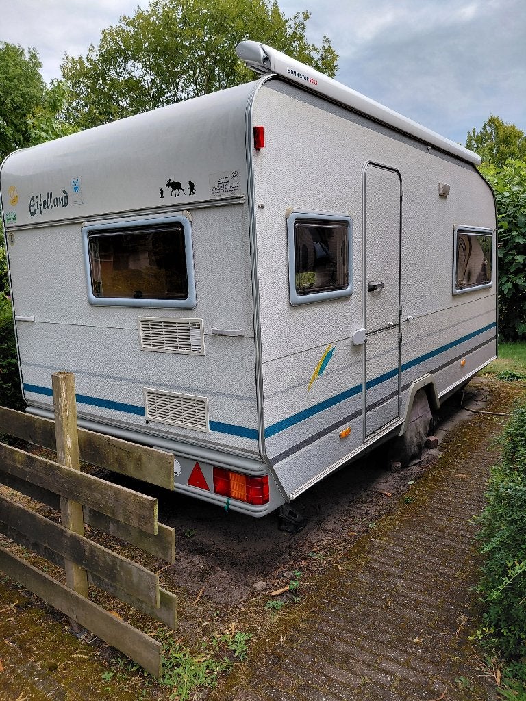 Eifelland Sunshine 425 H, 1996,  te koop, Caravans en Kamperen, Rondzit, 750 - 1000 kg, Lengtebed, 5 tot 6 meter