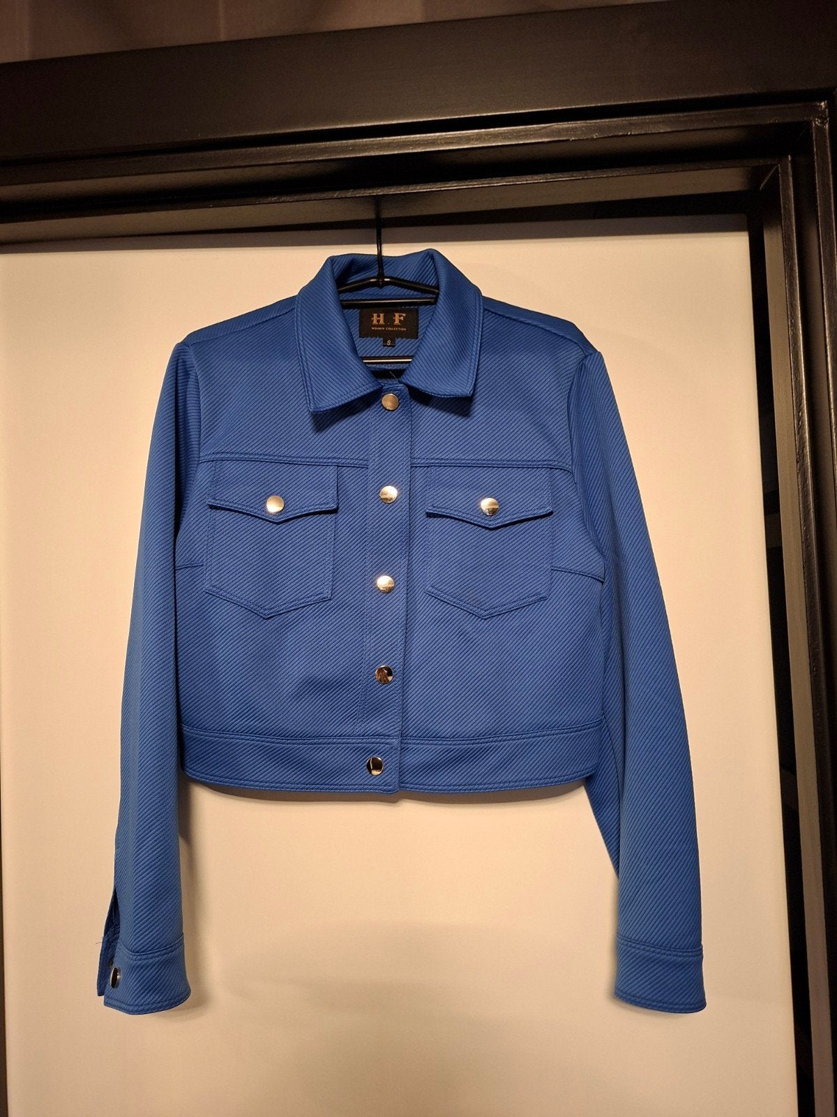 splinternieuw blauw jasje maat 36. Prijs 19.50, Ophalen of Verzenden, Nieuw, Maat 36 (S), Blauw