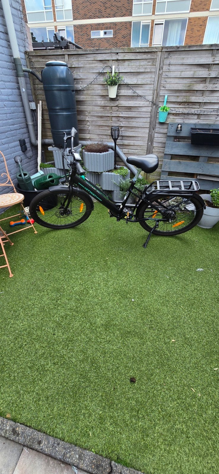 hitway bk8s ebike, Fietsen en Brommers, 20 inch of meer, Heren, Zo goed als nieuw, Schijfrem
