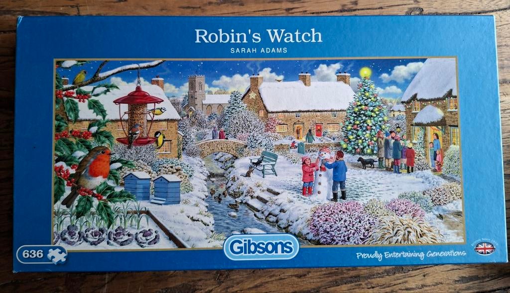 Gibsons  Legpuzzel  636 stukjes, Ophalen of Verzenden, Meer dan 50 stukjes, Gebruikt, 6 jaar of ouder