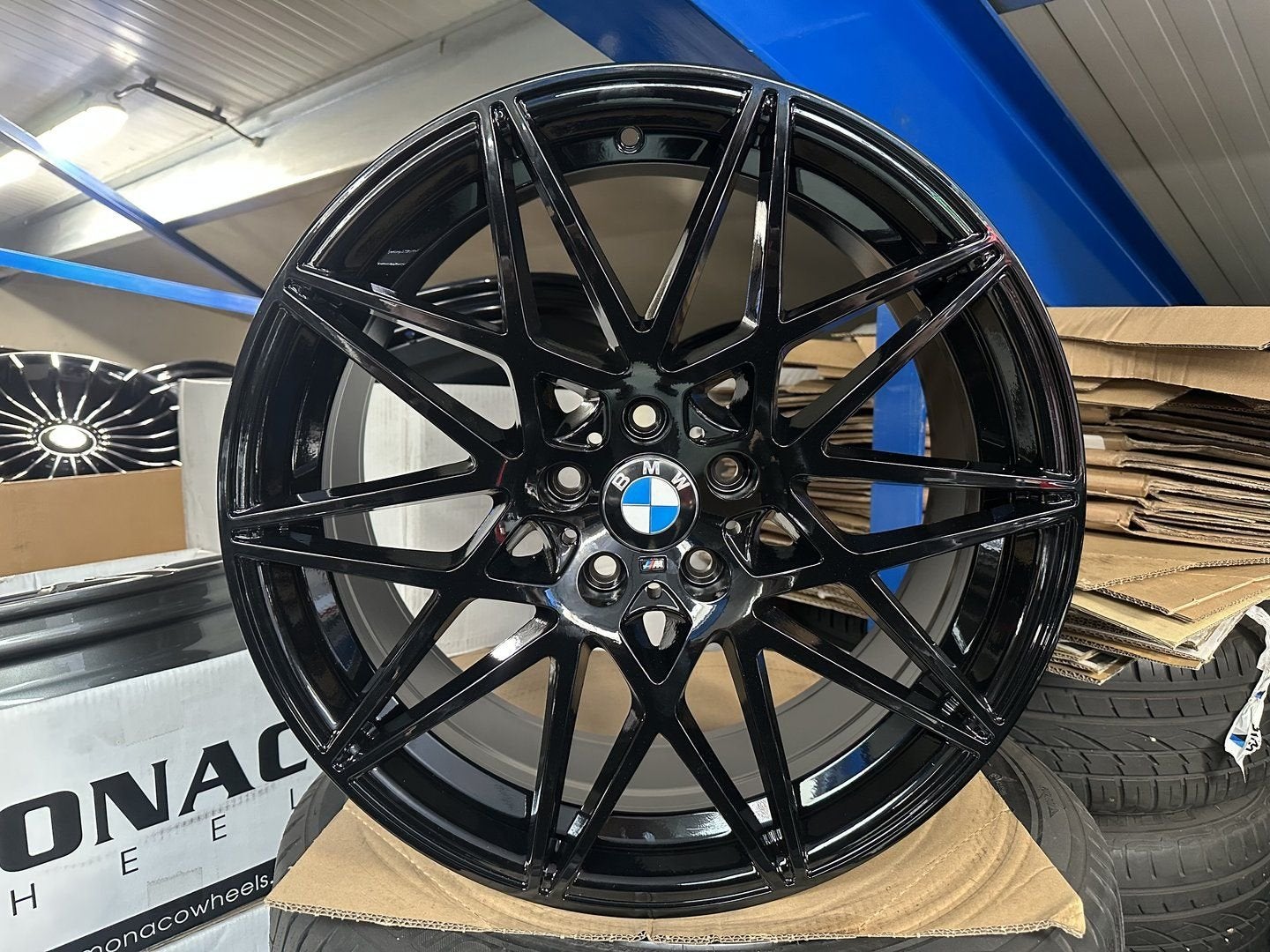 NIEUW 18inch BMW 666M Style Breedset Velgen 5x120 E90 F30 F1, 18 inch, -, -, Banden en Velgen