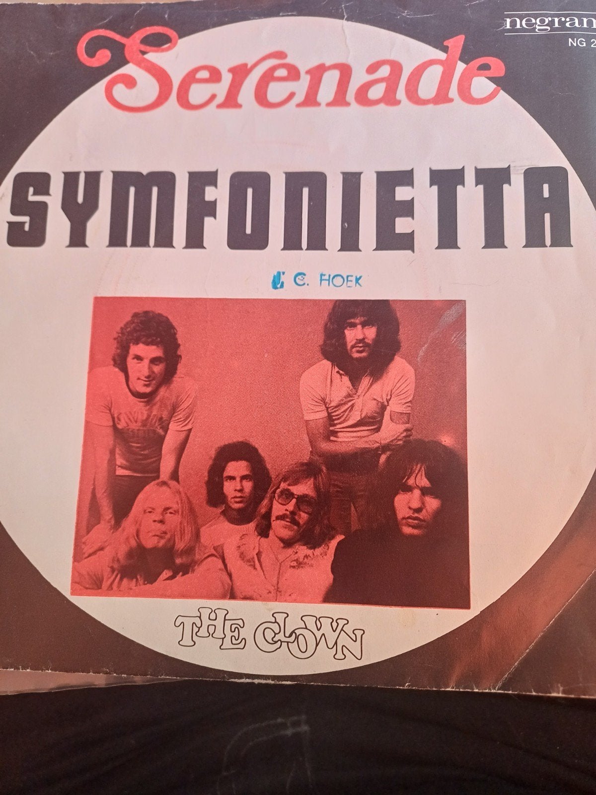 Serenade - The Clown / Symfonietta (Negram NG 200), Ophalen, Gebruikt, 7 inch, Pop
