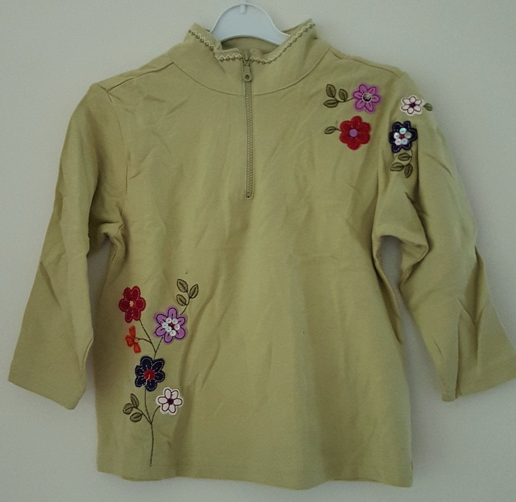 Groene Gymboree trui maat 104 NIEUW (0698) a, Meisje, Gymboree, Trui of Vest, Nieuw