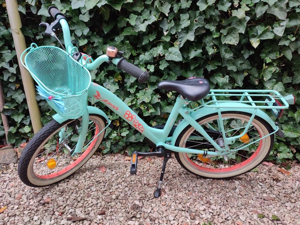 Alpina kinderfiets 18 inch met terugtraprem en handrem, Fietsen en Brommers, Fietsen | Kinderfietsjes, Ophalen, Gebruikt, 16 tot 20 inch