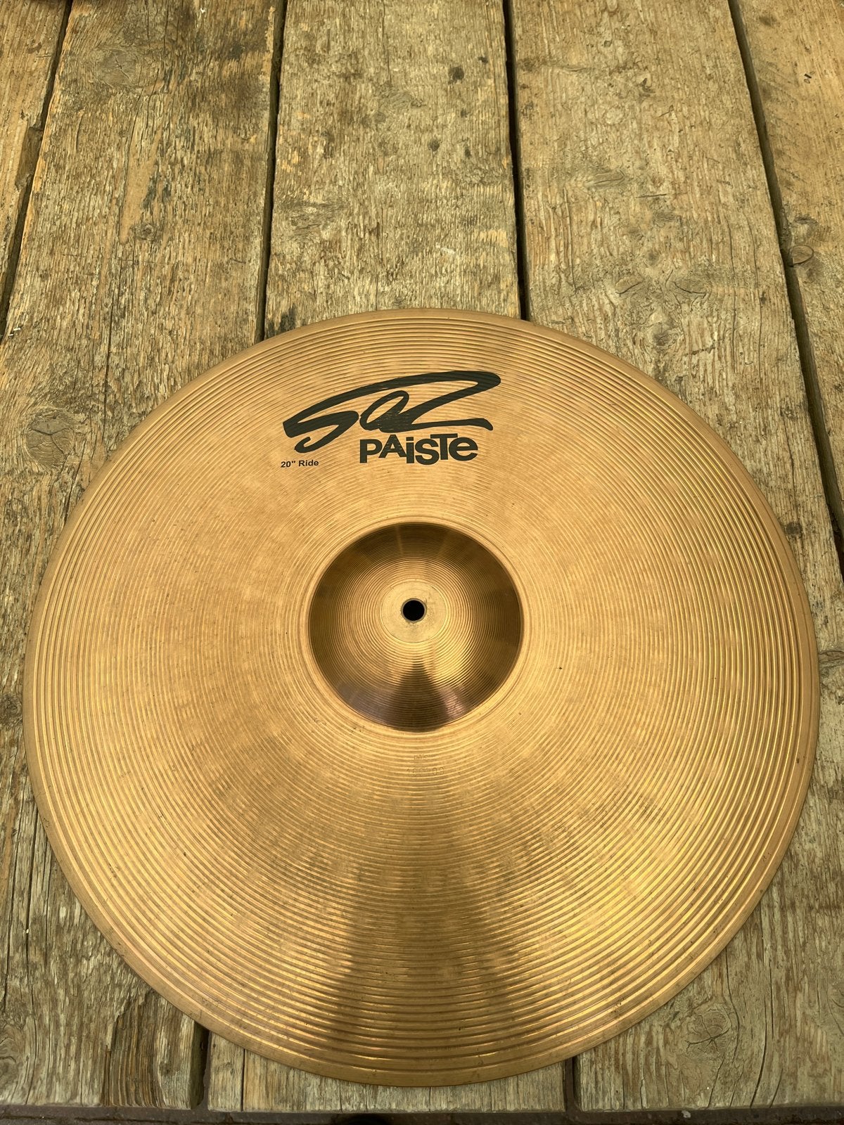 Paiste 502 20" Ride bekken, Ophalen of Verzenden, Gebruikt, Overige soorten