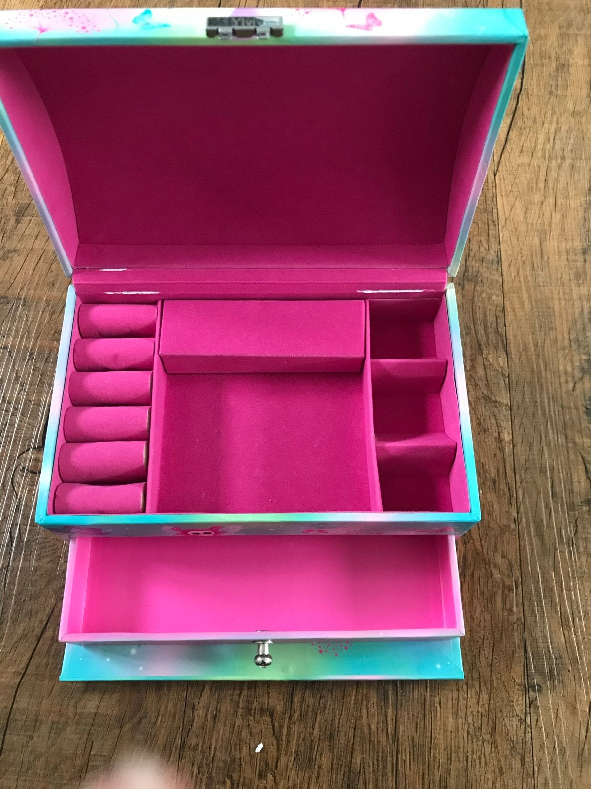 Nieuw Sieradendoosje met Geheim Laadje - Ylvi en de Minimoom, Ophalen, Nieuw, Roze, Hardcase