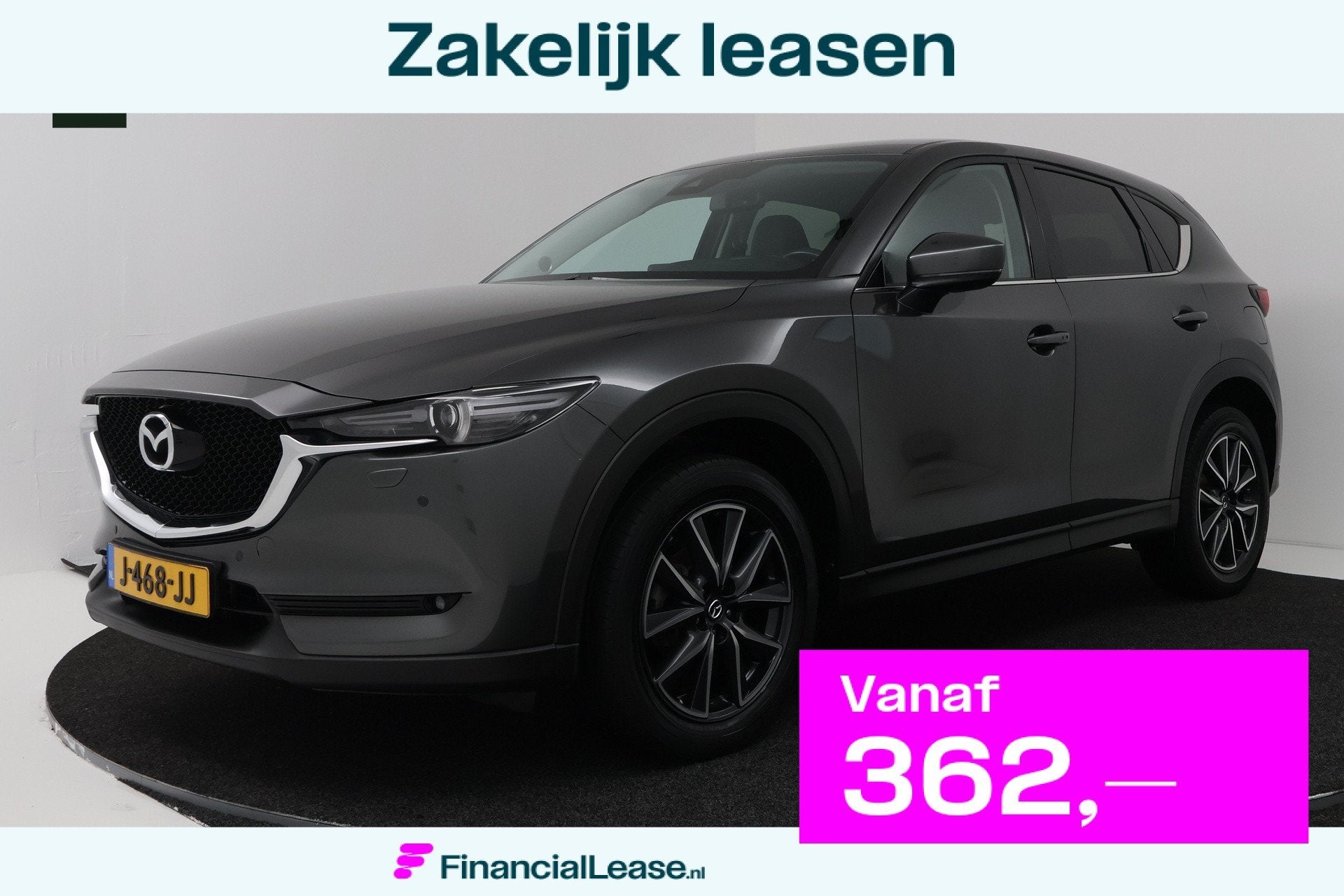 Mazda CX-5 2.5 SkyActiv-G 194 GT-M 4WD (STOEL/STUUR VERWARMI, Automaat, Gebruikt, 4 cilinders, 2000 kg