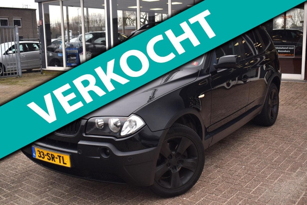 BMW X3 2.0i Executive |AUTOMAAT|CLIMATE CONTROL|STOELVERWARM, Auto's, BMW, Zwart, 4 cilinders, 150 pk, Zwart