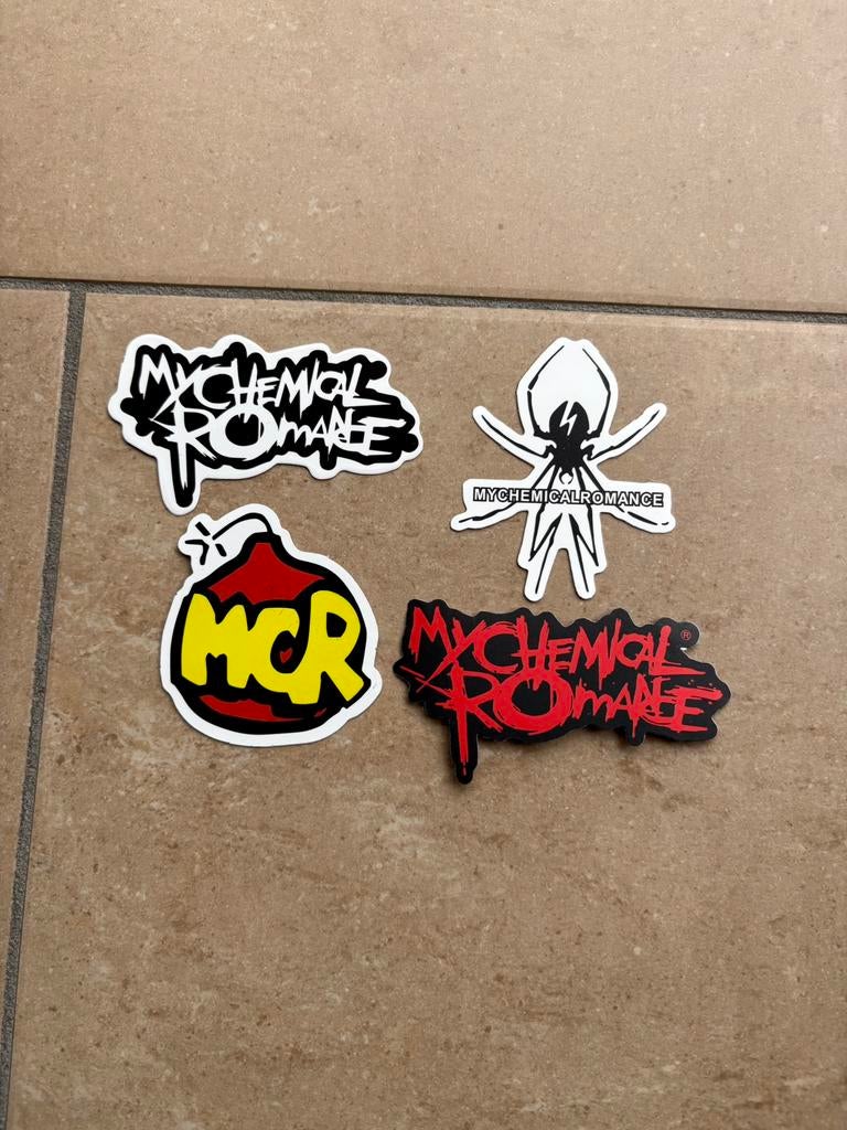 My Chemical Romance MCR stickers, Ophalen of Verzenden, Zo goed als nieuw