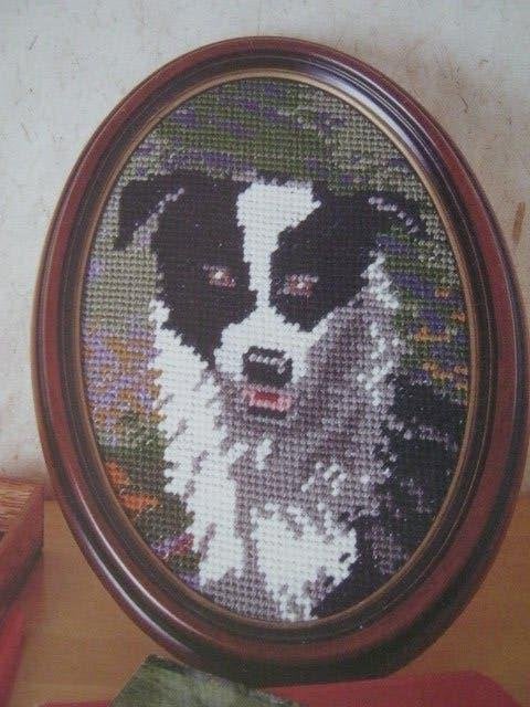 Borduurpatroon  Hond  nr 9843 do, Verzenden, Nieuw, Handborduren, Patroon