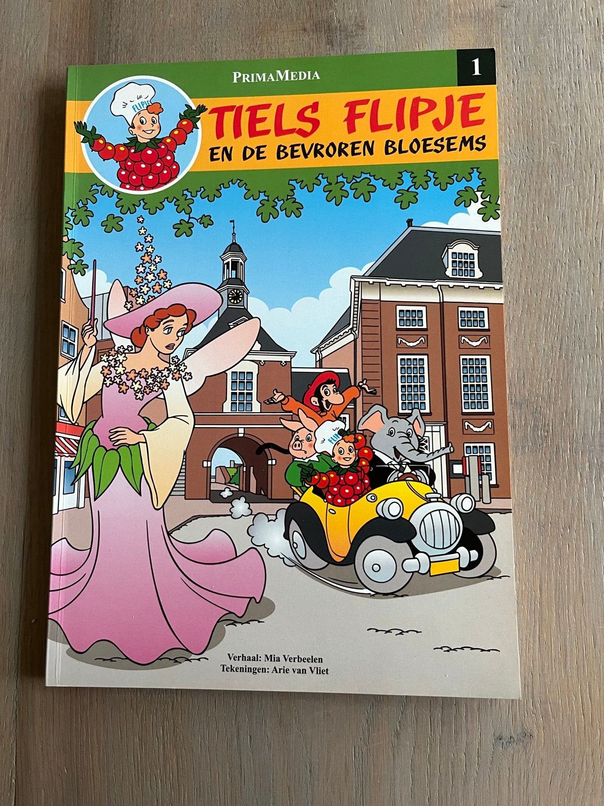 Tiels Flipje en de Bevroren Bloesems stripboek, Eén stripboek, Ophalen of Verzenden, Nieuw
