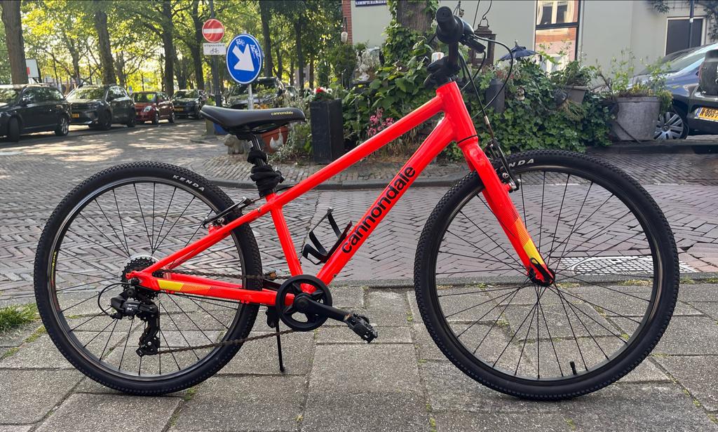 Cannondale 24 inch 7 versnellingen Kinderfiets, Ophalen, Gebruikt, 20 inch of meer