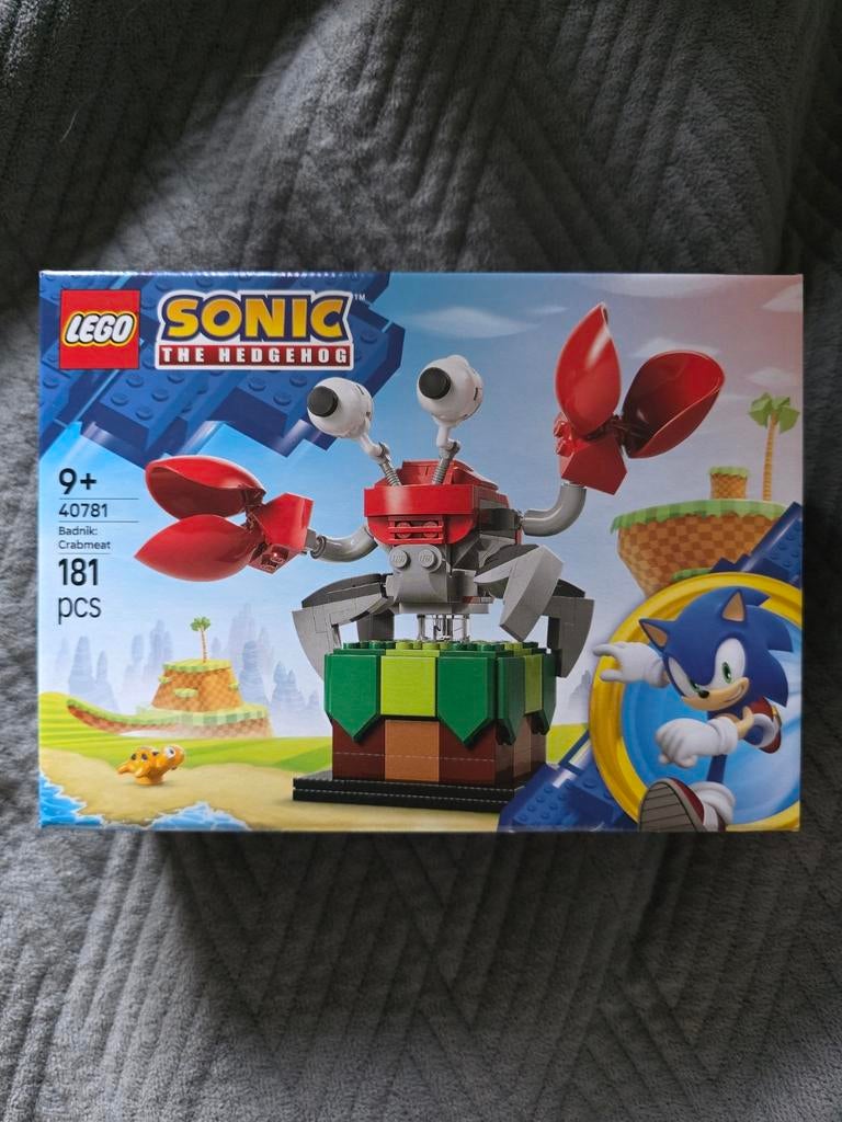 Lego Sonic the Hedgehog 40781 Badnik Crabmeat, Ophalen of Verzenden, Nieuw, Complete set, Lego