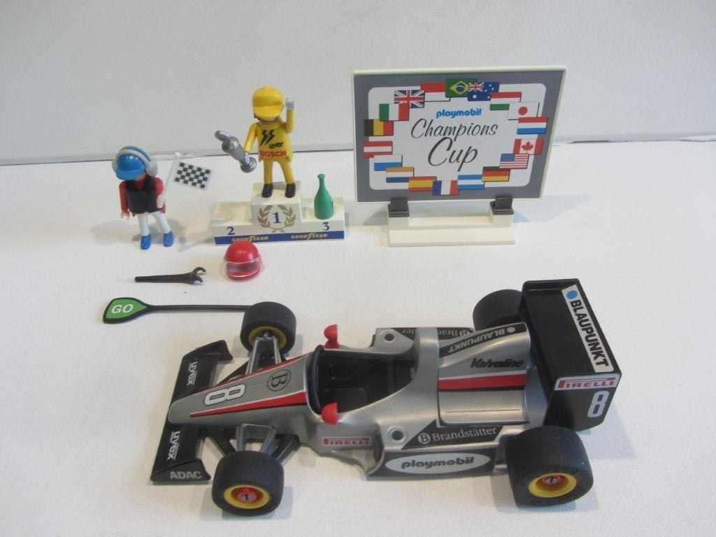 Playmobil Formule 1 auto  grand prix racing, Ophalen of Verzenden, Gebruikt, Losse onderdelen