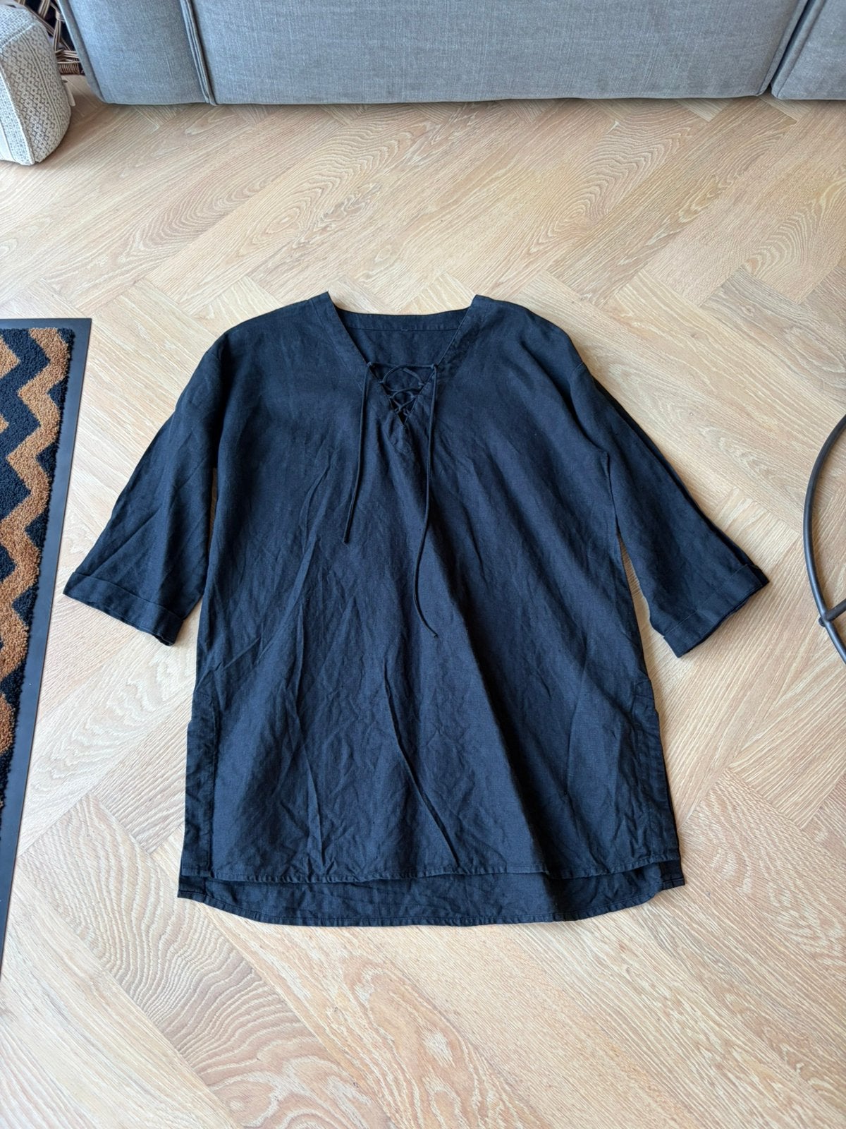 Tuniek Seafolly zwart, Kleding | Dames, Blouses en Tunieken, Ophalen of Verzenden, Zo goed als nieuw, Maat 42/44 (L), Zwart