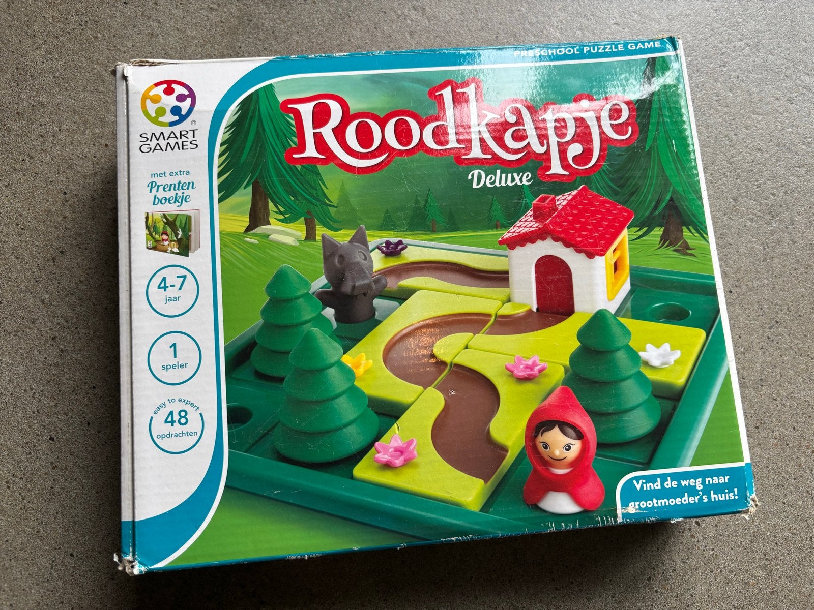 SmartGames Roodkapje Deluxe - Puzzelspel 4-7 jaar, Ophalen of Verzenden, Gebruikt, Puzzelen