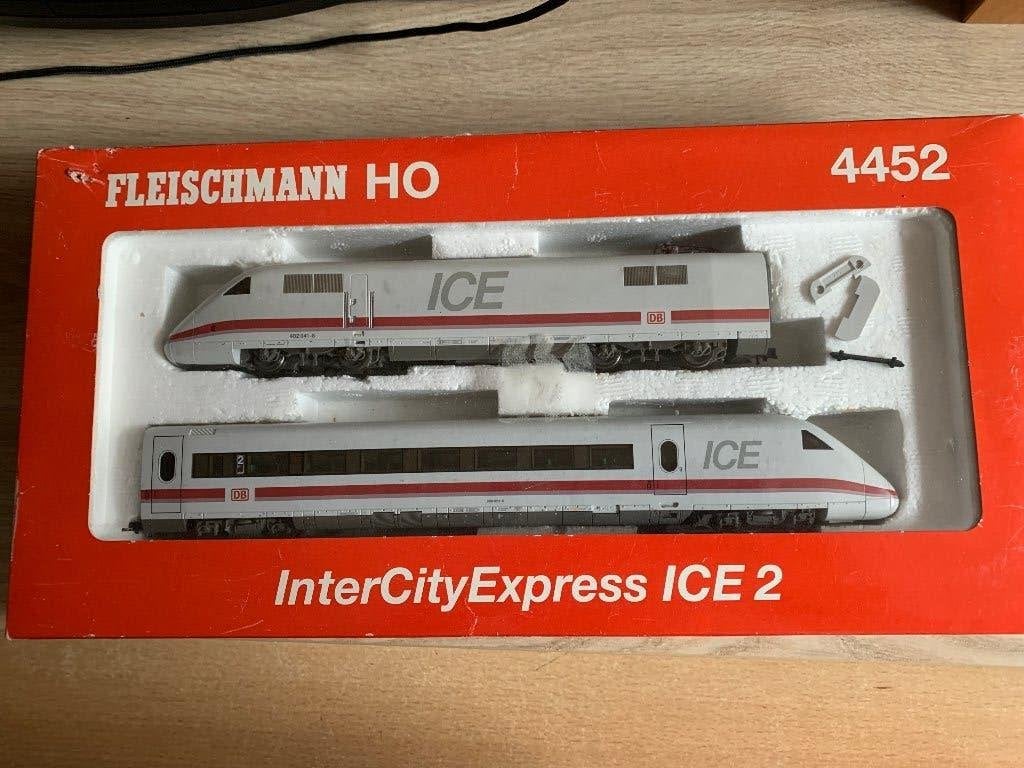 Fleischmann 4452K H0 Treinstel ICE, Gelijkstroom, Fleischmann, Ophalen of Verzenden, Gebruikt