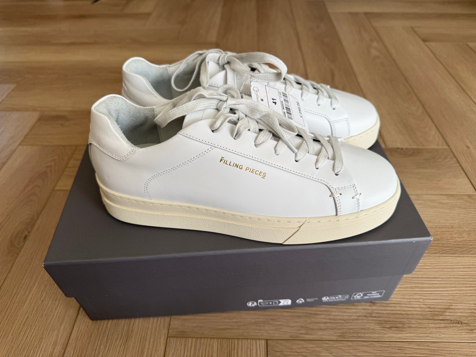 Filling Pieces Low Top Ripple Nude sneakers maat 41, Ophalen of Verzenden, Nieuw, Wit, Sneakers of Gympen
