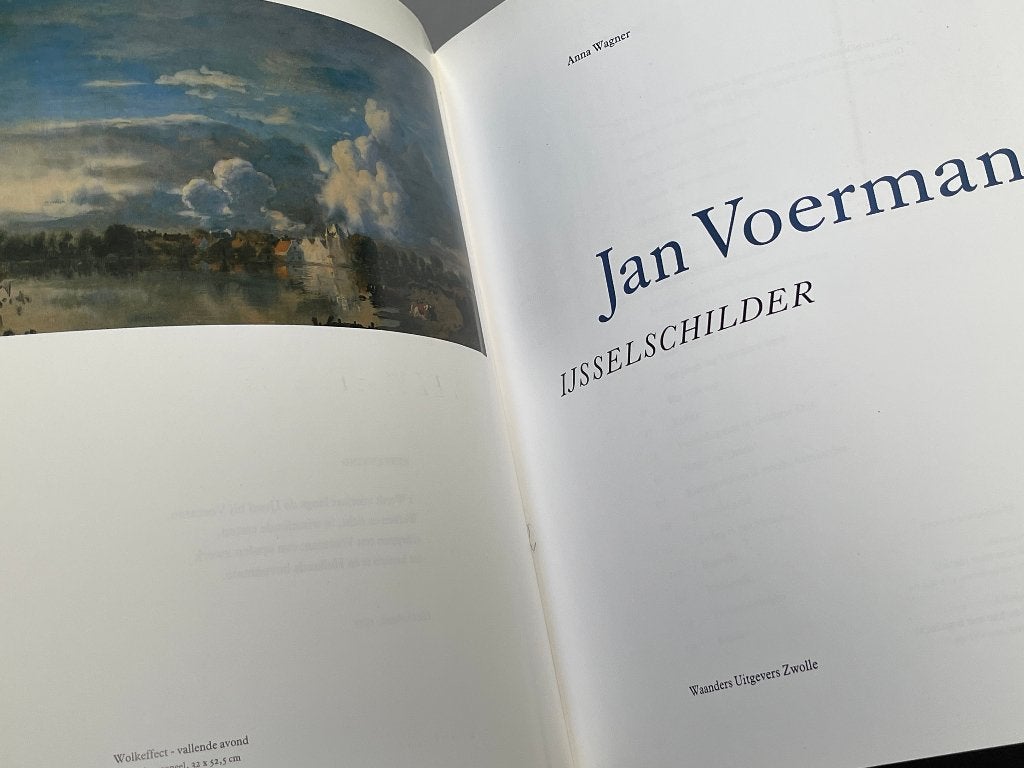 Jan Voerman, IJsselschilder - Anna Wagner. (kunstschilder), Ophalen of Verzenden, Zo goed als nieuw, Schilder- en Tekenkunst