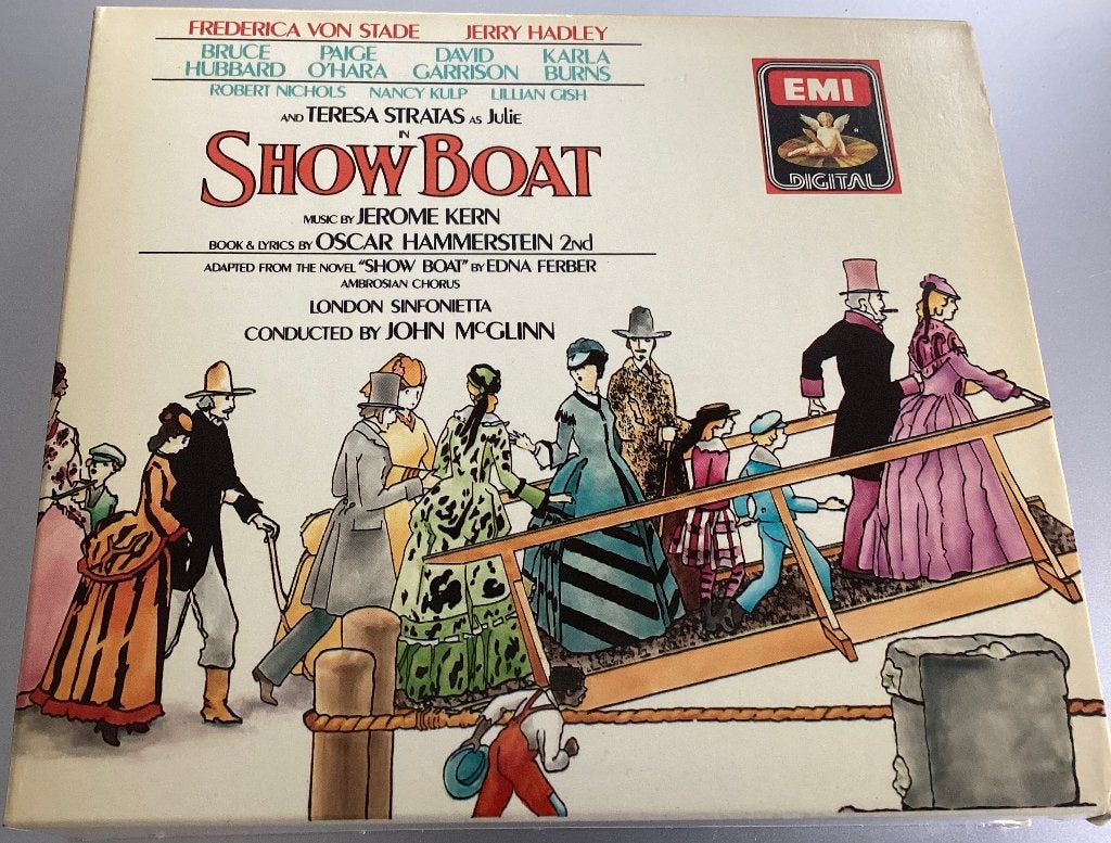 Show Boat Kern & Hammerstein 2nd- Frederica von Stade, Musical, Ophalen of Verzenden, Gebruikt, Boxset