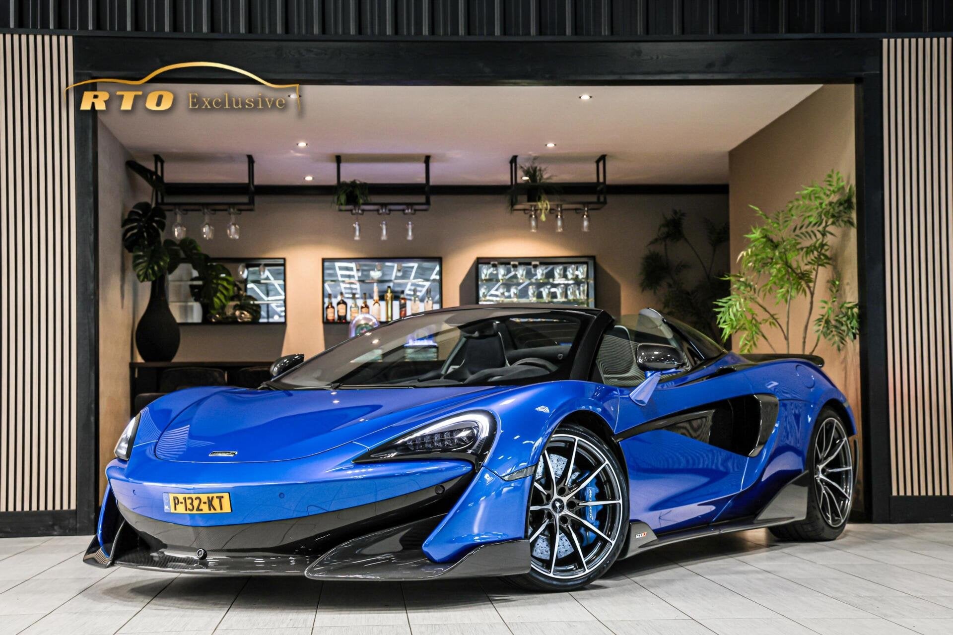 McLaren 600LT Spider 3.8 V8|Senna seats|PPF|Lift|Carbon|B&W, Auto's, Automaat, Dealer onderhouden, Achterwielaandrijving, Gebruikt