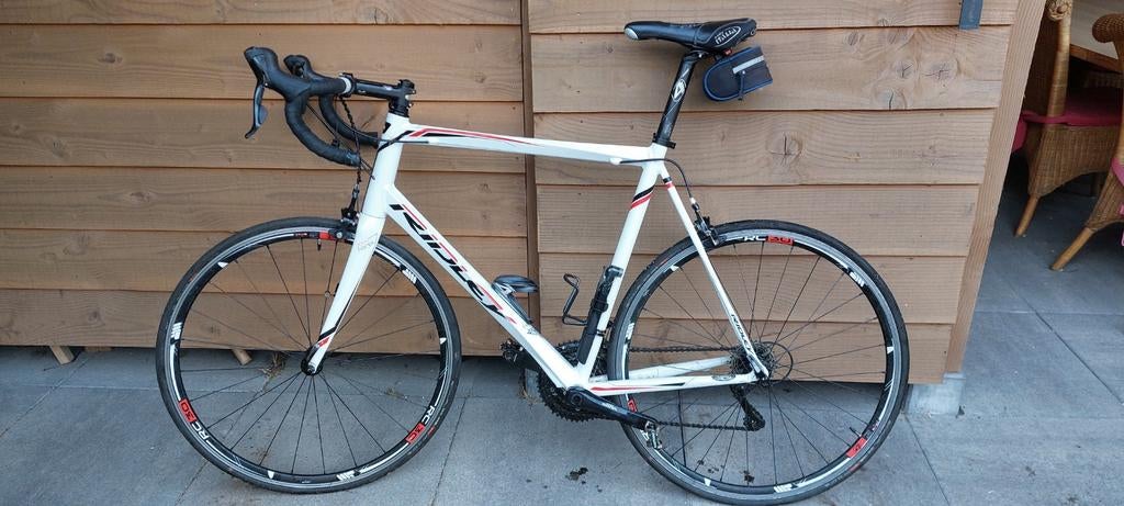 Ridley racefiets, framemaat 61, triple voor, 9 achter, Gebruikt, Aluminium, 57 tot 61 cm, Meer dan 20 versnellingen