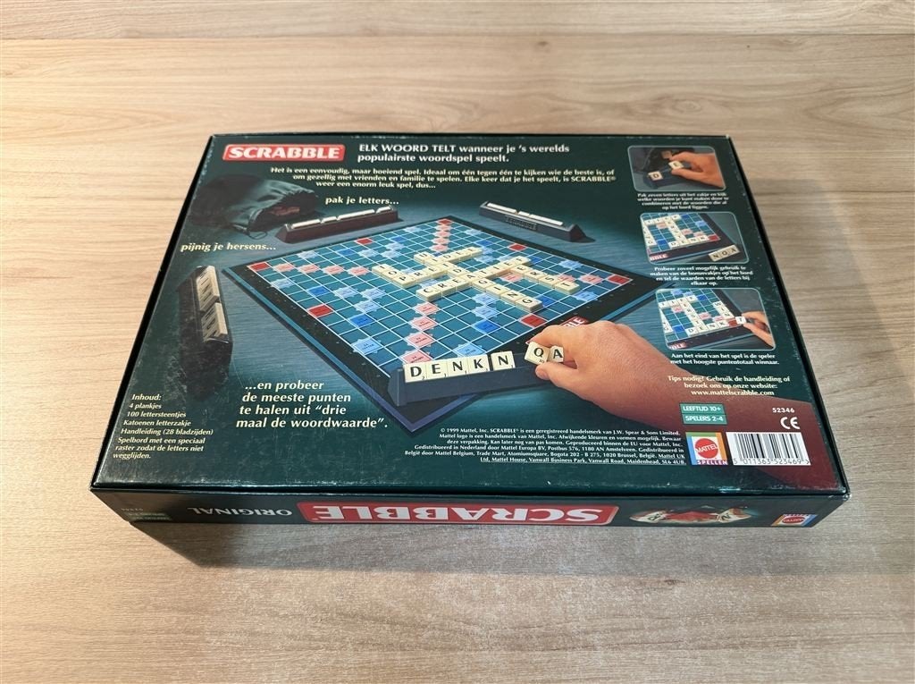 scrabble original - s6943, Verzenden, Zo goed als nieuw