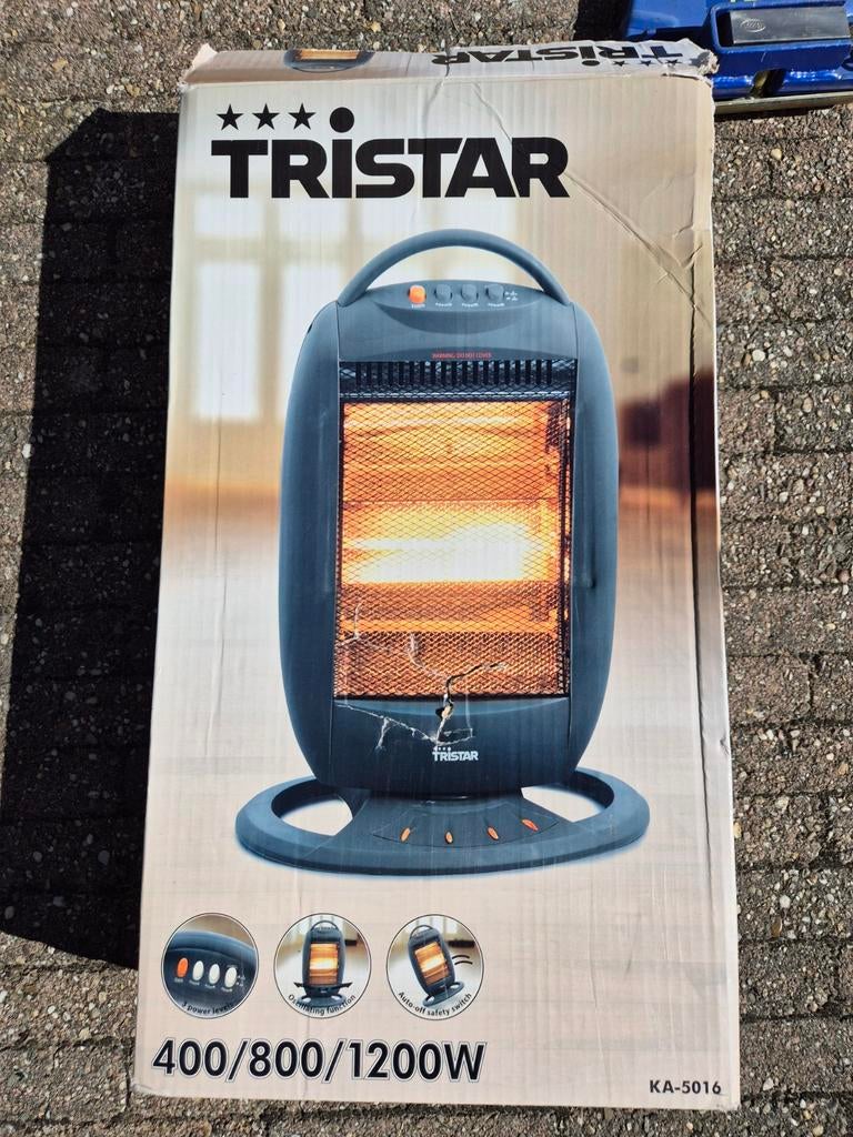 Tristar halogeen straalkachel, Ophalen